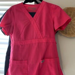 Hot pink Greys Anatomy Scrubs!
